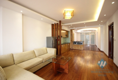 Spacious three bedroom apartment for rent on Xuan Dieu, Tay Ho